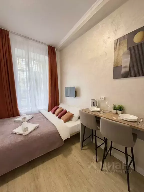 Студия Москва ул. Большая Якиманка, 35С1 (18.0 м) - Фото 1