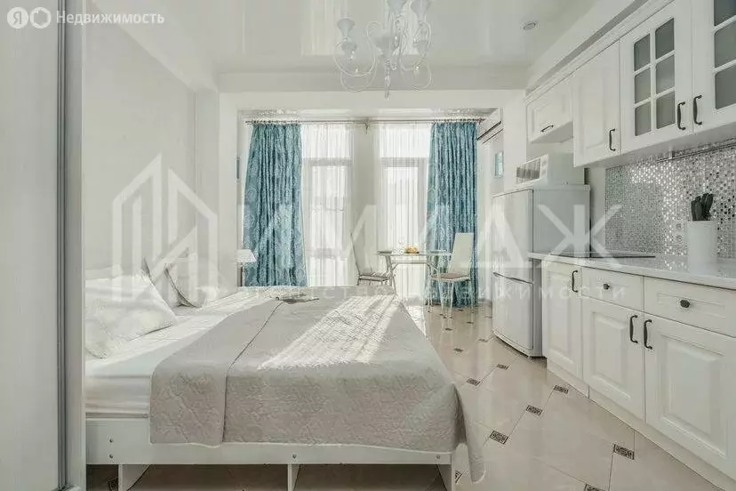 1-комнатная квартира: Сириус, улица Нагорный Тупик, 13Б (28 м) - Фото 0
