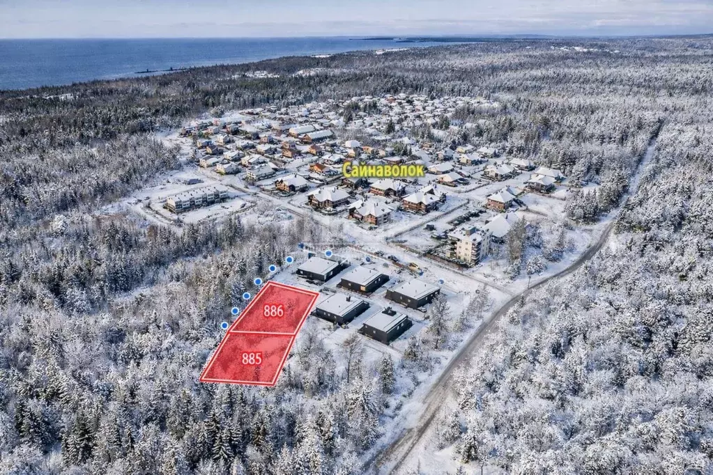Участок в Карелия, Петрозаводск Счастье жилой комплекс (8.89 сот.) - Фото 2