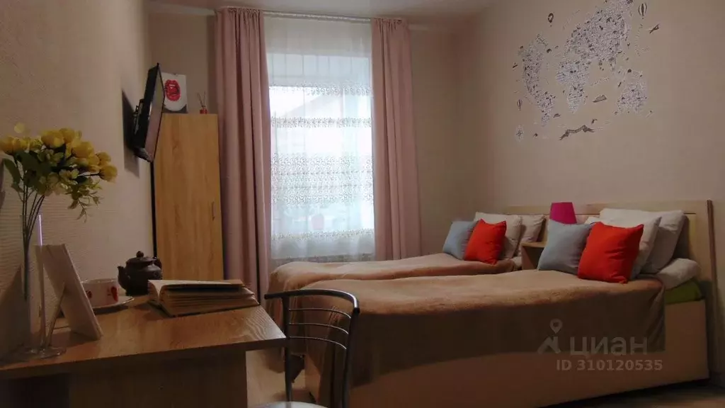 1-к кв. Алтайский край, Барнаул ВРЗ мкр, ул. Карла Маркса, 28 (20.0 м) - Фото 1