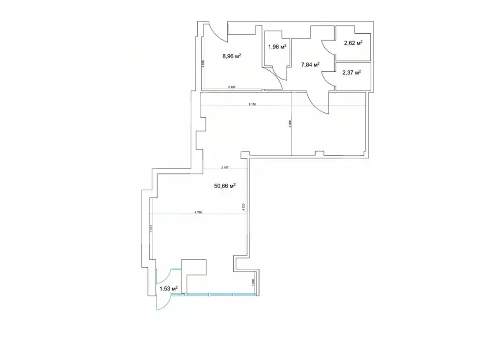 Помещение свободного назначения в Москва просп. Андропова, 30 (76 м) - Фото 2