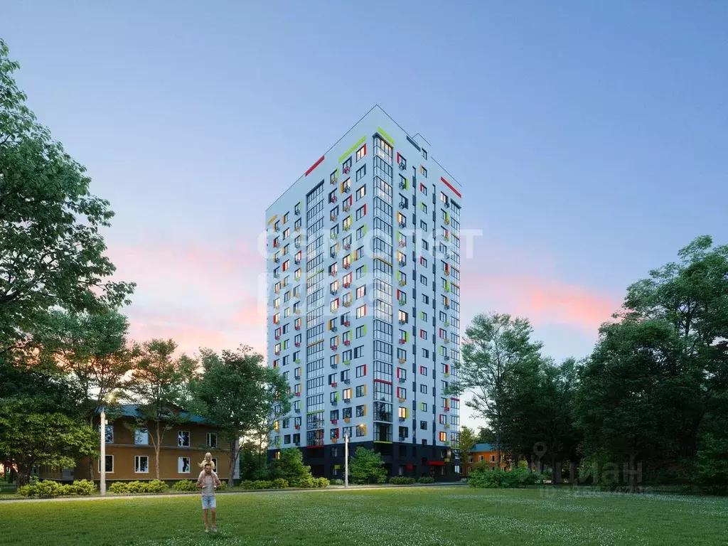 2-к кв. Пензенская область, Пенза Комсомольская ул., 30 (51.23 м) - Фото 1