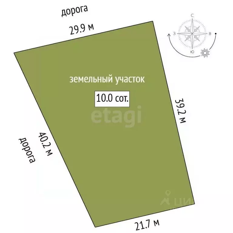 Участок в Тюменская область, Нижнетавдинский муниципальный округ, д. ... - Фото 2