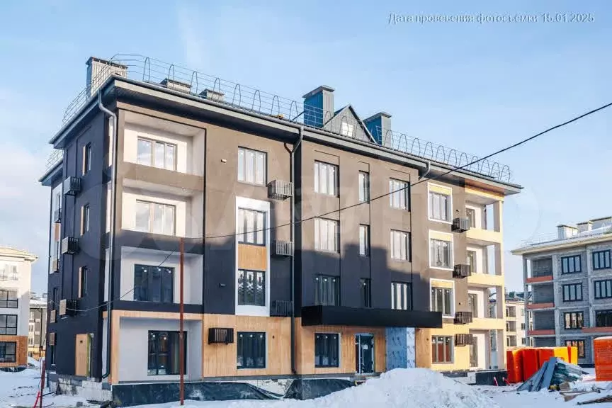 1-к. квартира, 45 м, 4/4 эт. - Фото 1