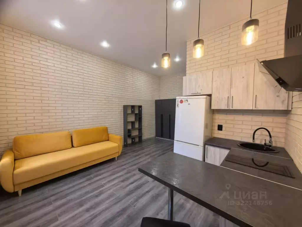 Студия Санкт-Петербург ул. Рубинштейна, 24 (23.0 м) - Фото 1