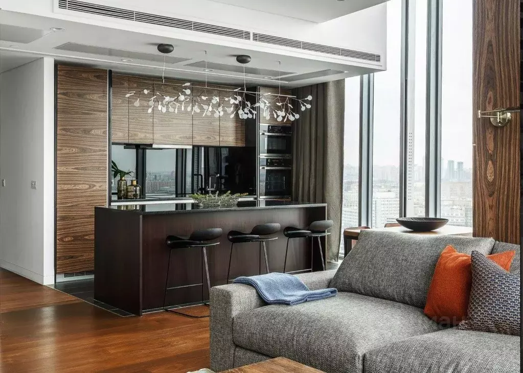 2-к кв. Москва 1-й Красногвардейский проезд, 21с2 (83.0 м) - Фото 2