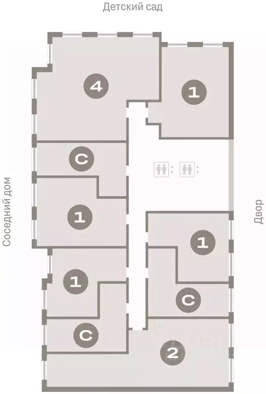 1-к кв. Свердловская область, Екатеринбург пер. Торфяной, 4 (44.0 м) - Фото 2
