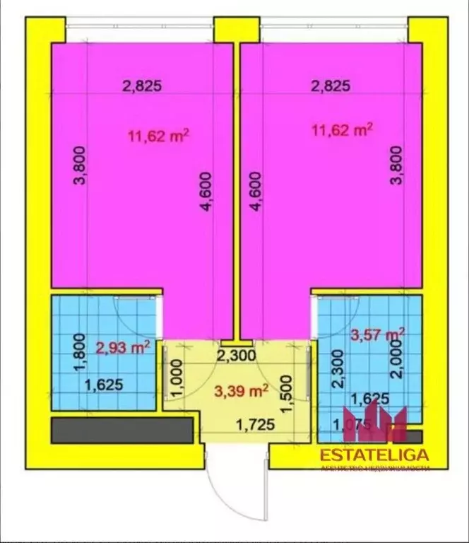 2-к кв. Москва 1-я Магистральная ул., 25 (33.5 м) - Фото 1