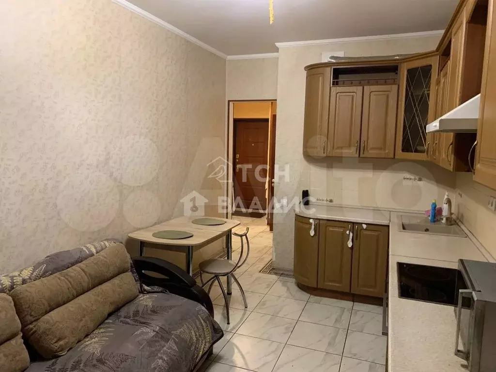 1-к. квартира, 40 м, 3/17 эт. - Фото 1
