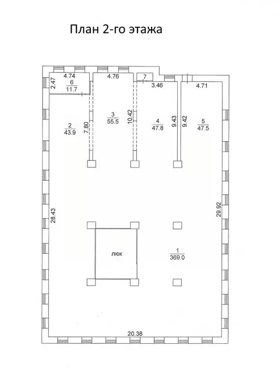 Торговая площадь в Томская область, Томск просп. Ленина, 129 (580 м) - Фото 2