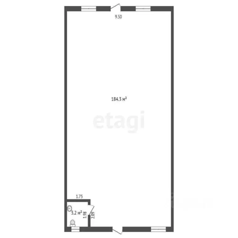 Помещение свободного назначения в Мордовия, Чамзинский район, ... - Фото 2