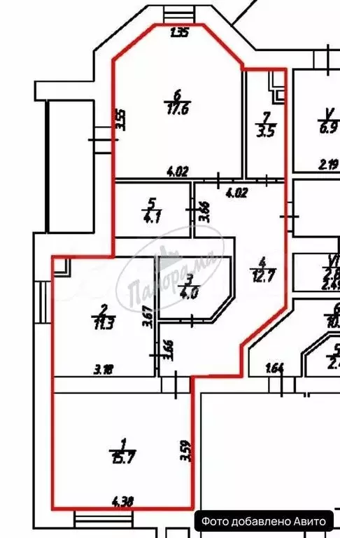 2-комнатная квартира: Калуга, Резервный переулок, 11 (72.2 м) - Фото 1