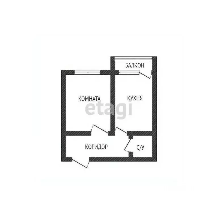 1-к кв. Краснодарский край, Горячий Ключ ул. Бабушкина, 39/1 (44.2 м) - Фото 1