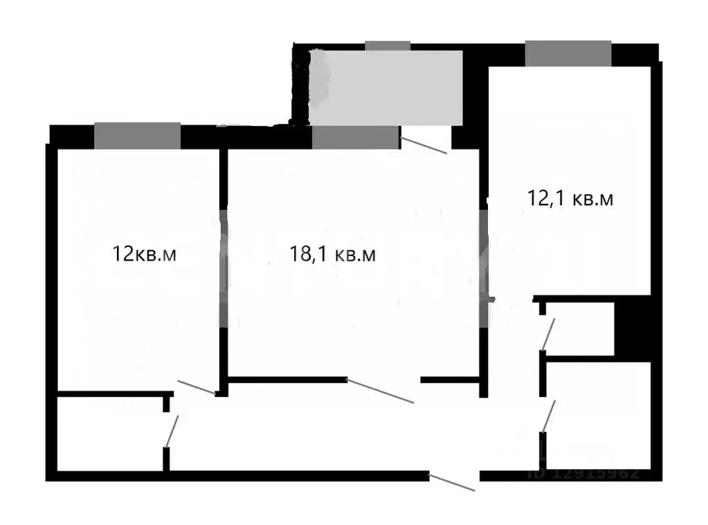 2-к кв. Московская область, Балашиха проезд Мирской, 7 (64.0 м) - Фото 2