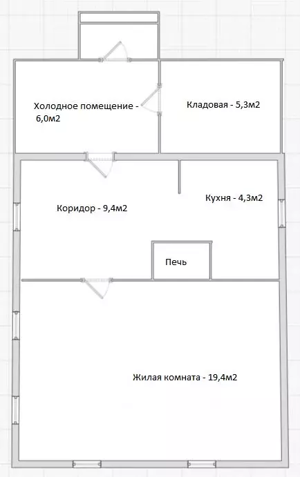 Дом в Амурская область, Белогорск ул. Скорикова, 46 (33 м) - Фото 2