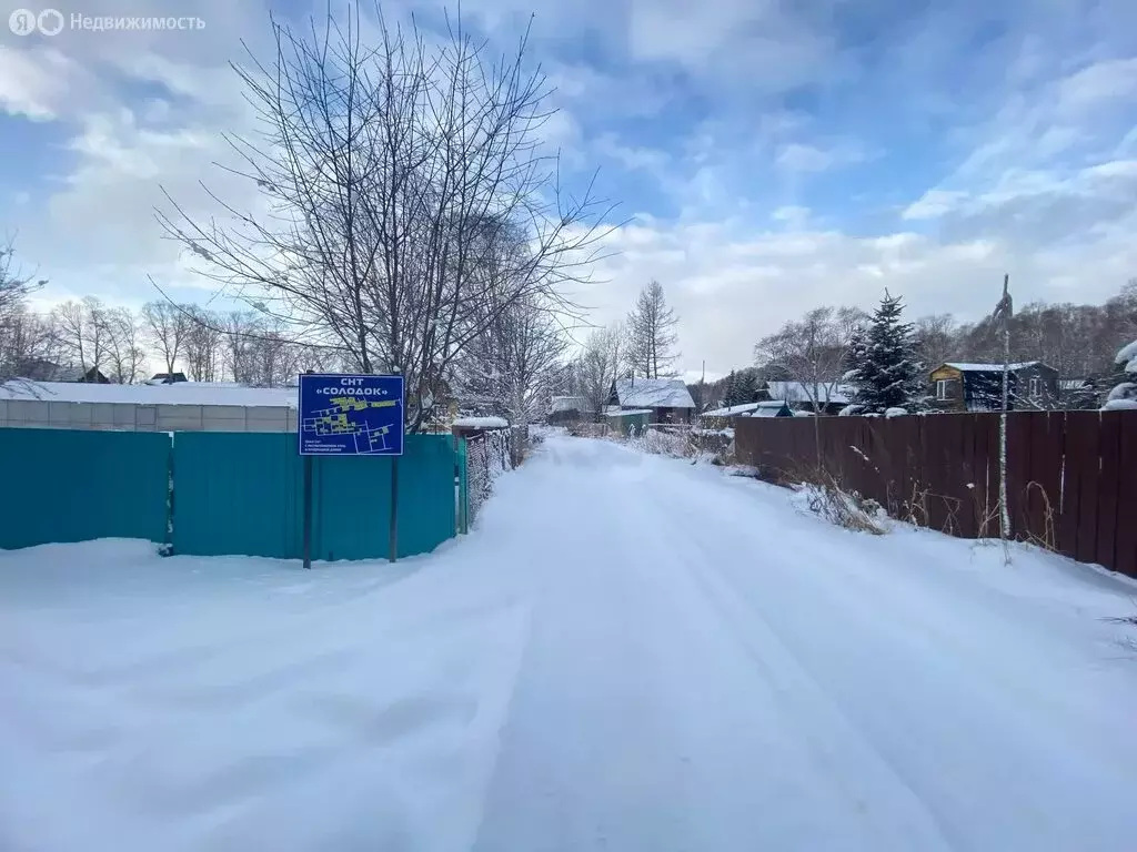Участок в Камчатский край, Елизовский муниципальный округ, СНТ ... - Фото 1