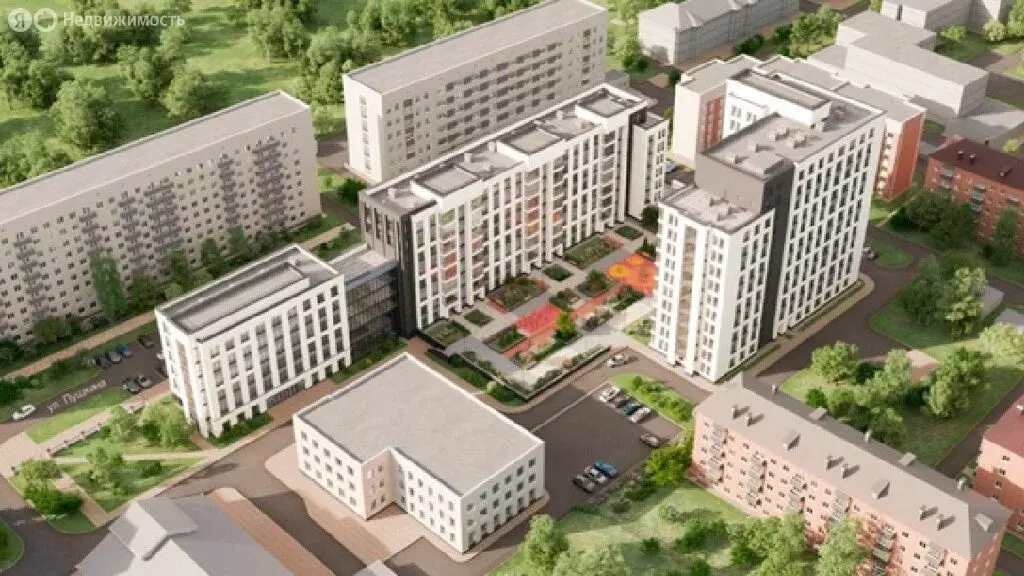 2-комнатная квартира: Омск, улица Пушкина (52.9 м) - Фото 0