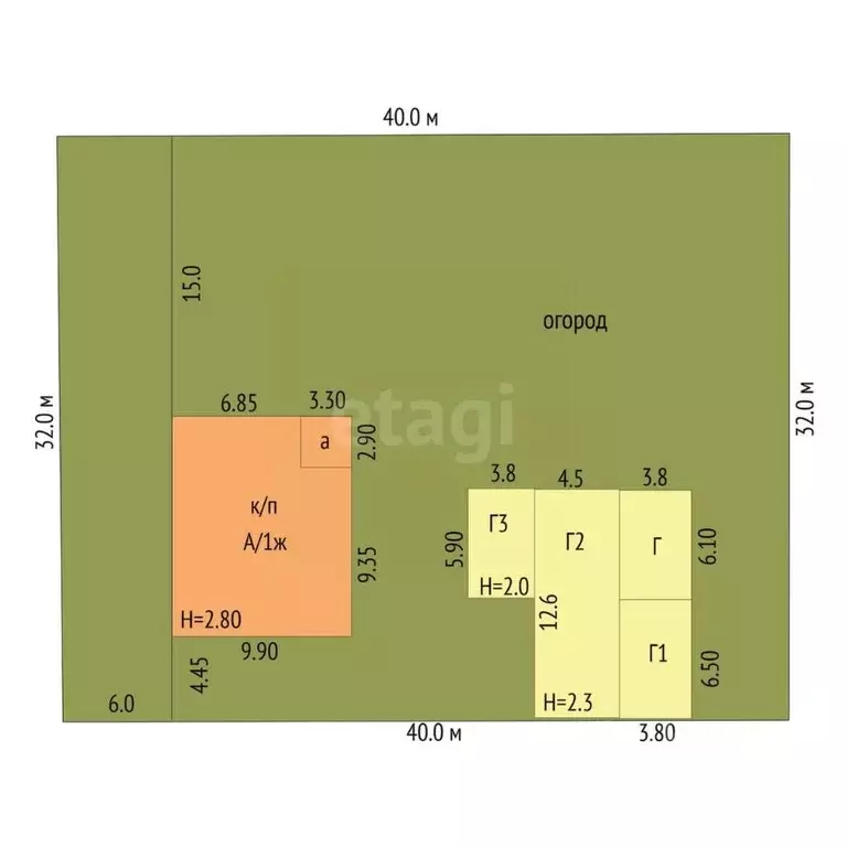 Дом в Мордовия, Рузаевский район, с. Архангельское Голицыно ул. Новая, ... - Фото 2
