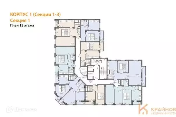 Продаётся 1-к квартира, 40.8 м - Фото 1