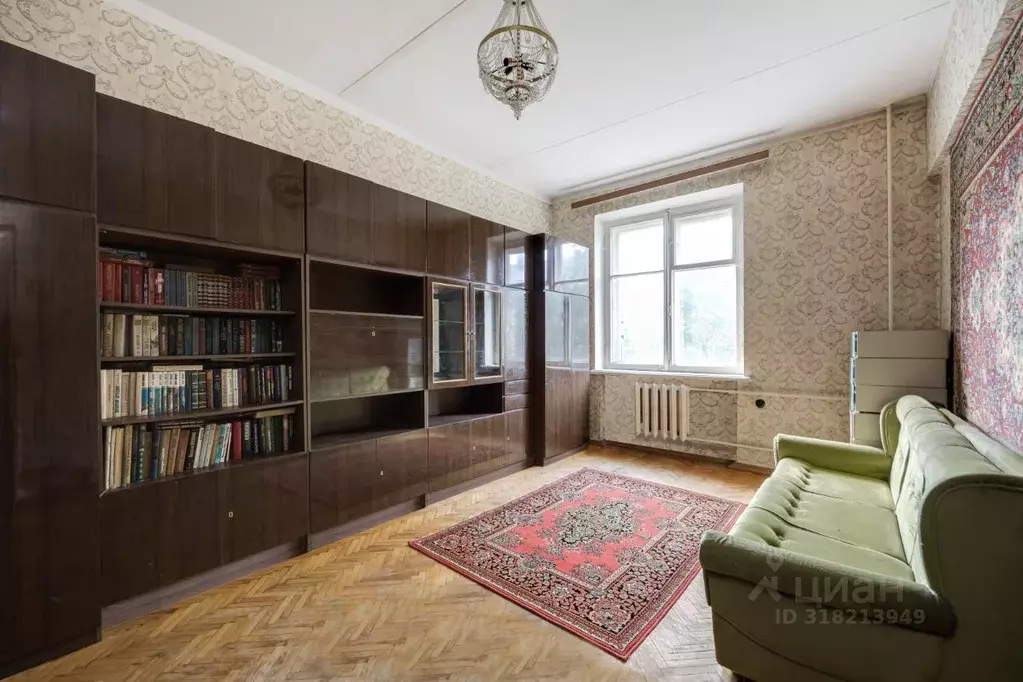 3-к кв. Москва 3-я Институтская ул., 3 (73.9 м) - Фото 0