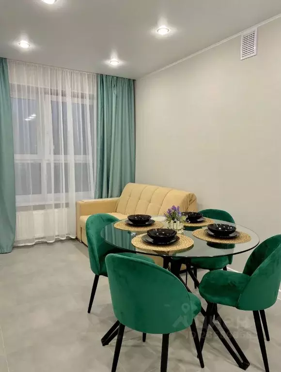 1-к кв. Татарстан, с. Высокая Гора ул. Хасана Шайдуллина, 2 (35.0 м) - Фото 1