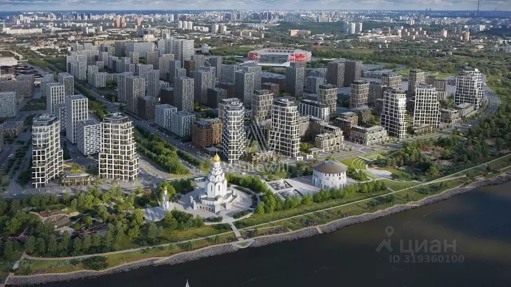 3-к кв. Москва Вивальди кв-л, Клубный Город на Реке Примавера жилой ... - Фото 0