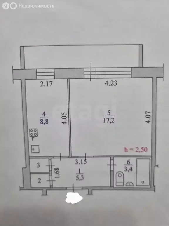 1-комнатная квартира: Архангельская область, Приморский муниципальный ... - Фото 1