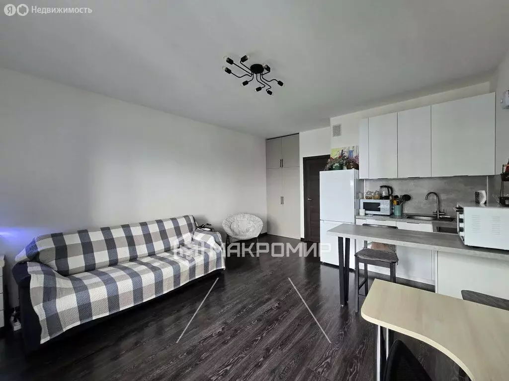 Квартира-студия: Санкт-Петербург, Арцеуловская аллея, 17 (29.9 м) - Фото 1
