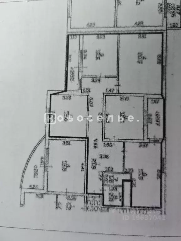 4-к кв. Рязанская область, Рязань ул. 4-я Линия, 66 (100.5 м) - Фото 2