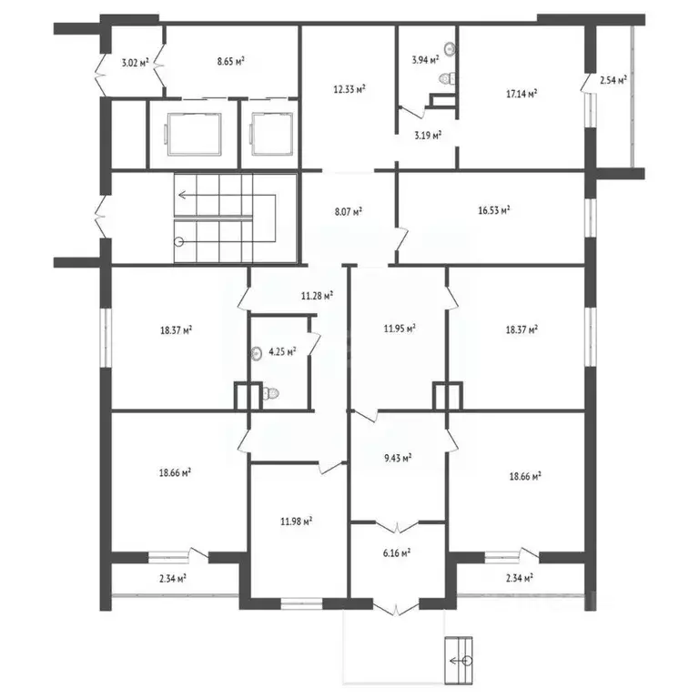 Офис в Тюменская область, Тюмень ул. Алматинская, 12 (191 м) - Фото 1