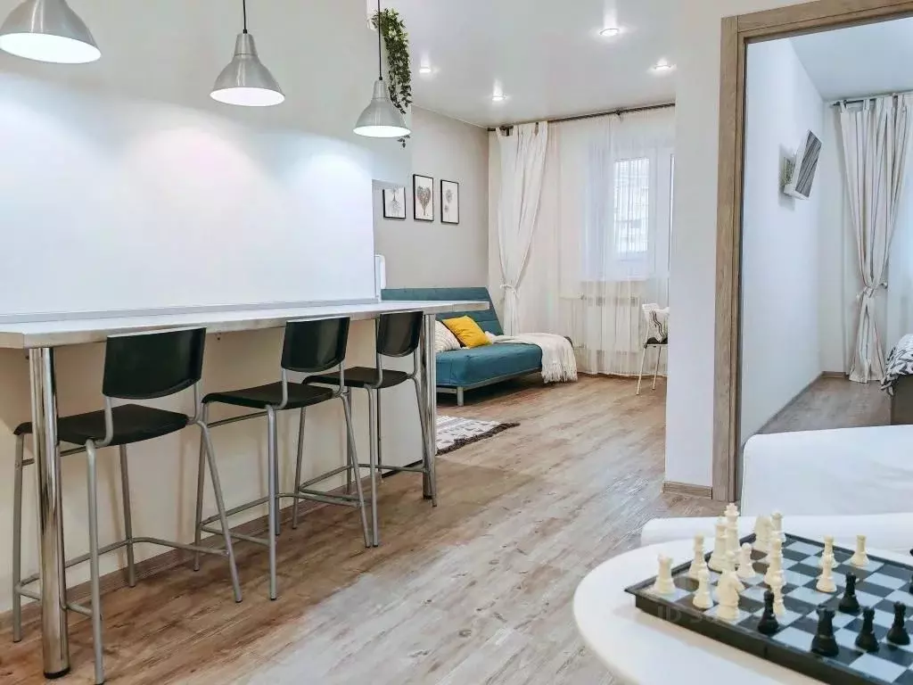 1-к кв. Тюменская область, Тюмень ул. Николая Зелинского, 1 (43.0 м) - Фото 1