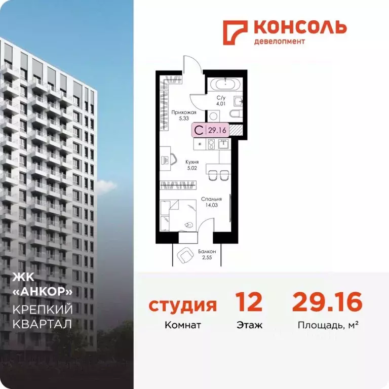 Студия Нижегородская область, Нижний Новгород 15-й Канавинского района ... - Фото 1