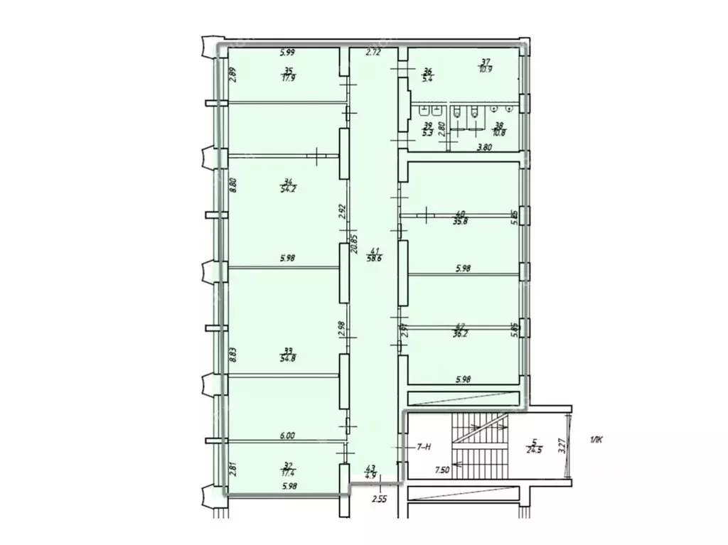 Офис в Санкт-Петербург Малоохтинский просп., 68 (312 м) - Фото 2