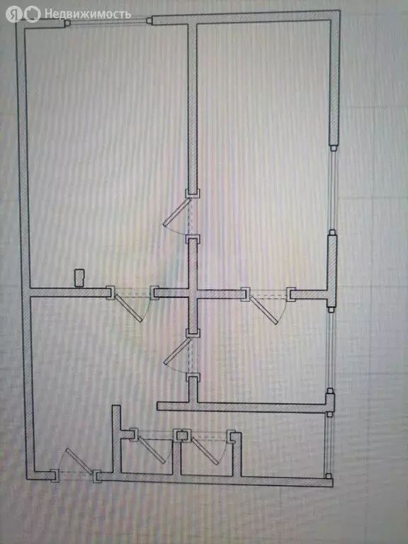3-комнатная квартира: посёлок Заречный, Сельская улица, 26 (49.2 м) - Фото 1