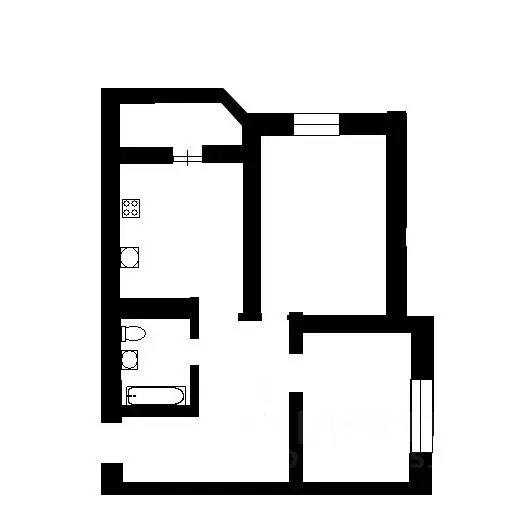 2-к кв. Краснодарский край, Краснодар ул. Домбайская, 59 (58.3 м) - Фото 2