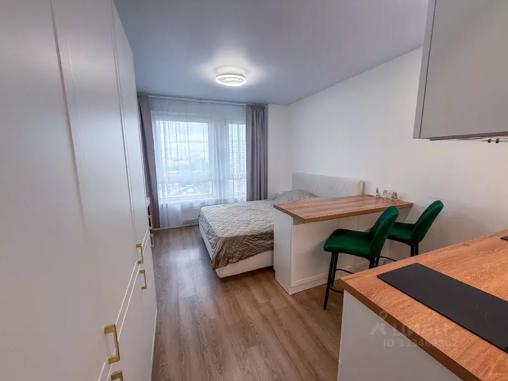 Студия Москва ул. Малая Очаковская, 4Ак2 (22.0 м) - Фото 1