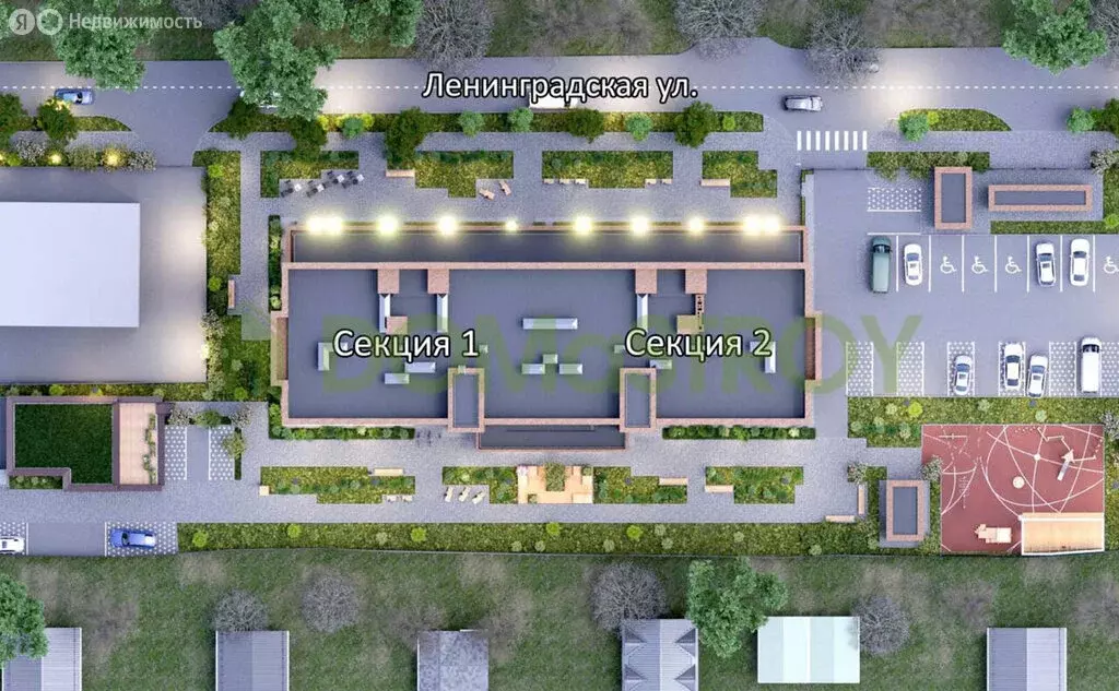 Квартира-студия: Новосибирск, Ленинградская улица, 104 (32 м) - Фото 1