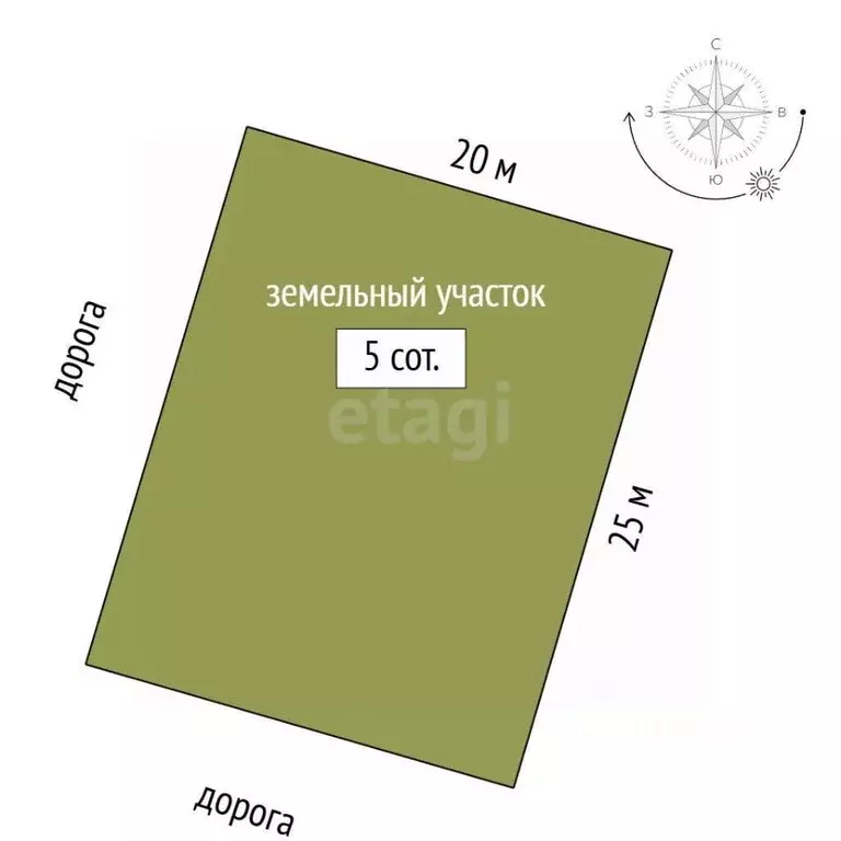 Участок в Ростовская область, Аксайский район, Большелогское с/пос, ... - Фото 1