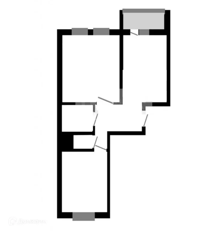 Продаётся 2-к квартира, 53.9 м - Фото 1