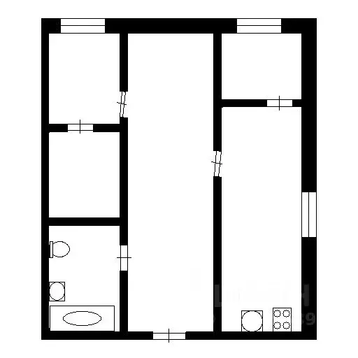 1-к кв. Санкт-Петербург Долгоозерная ул., 5К1 (40.0 м) - Фото 1