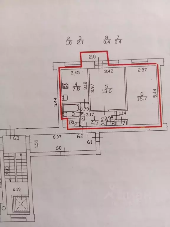 2-к кв. Санкт-Петербург ул. Зины Портновой, 11 (46.5 м) - Фото 1