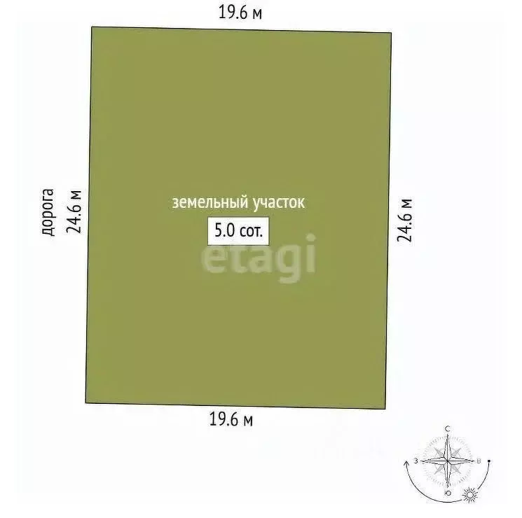 Участок в Ростовская область, Аксайский район, Рассветовское с/пос, ... - Фото 2