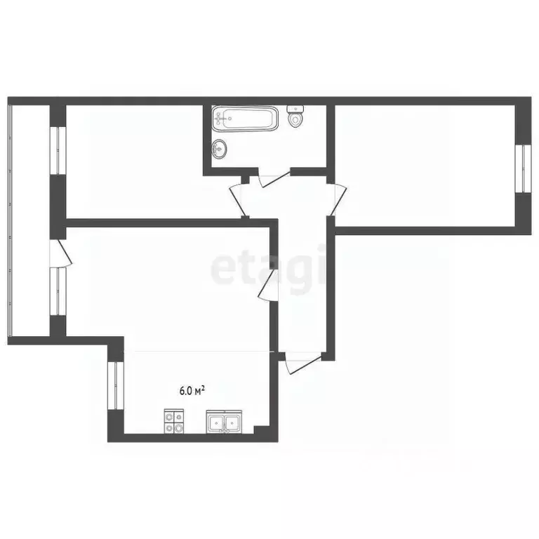 3-к кв. Московская область, Дубна ул. Понтекорво, 20 (76.0 м) - Фото 2