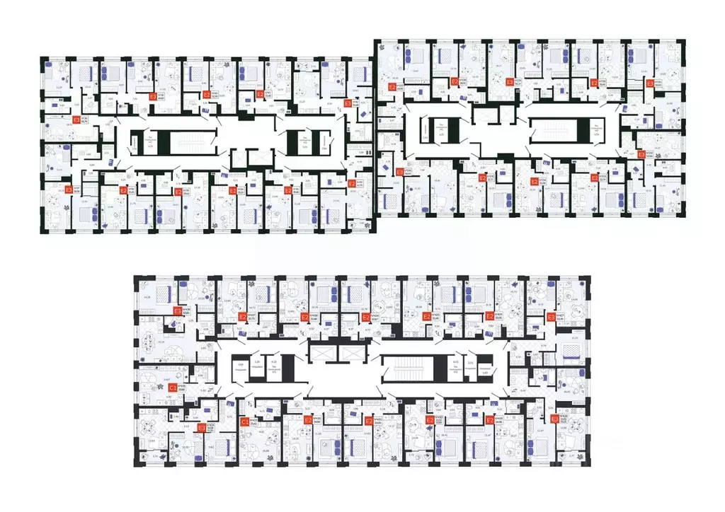 2-к кв. Тульская область, Тула Мясново мкр, Желания жилой комплекс ... - Фото 2