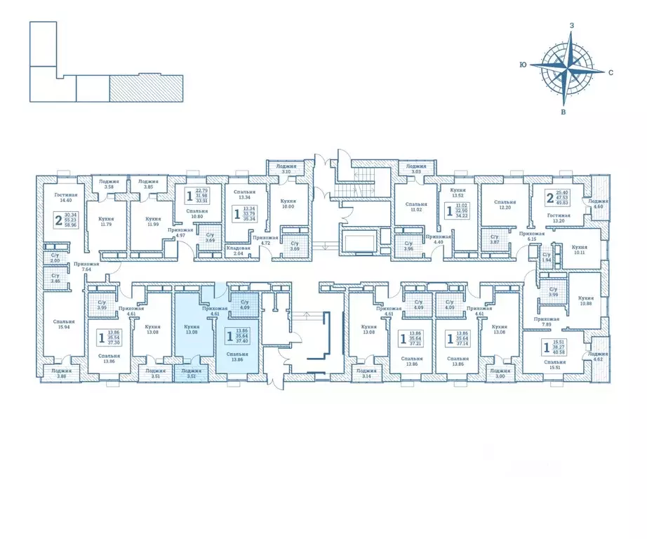 1-к кв. Московская область, Щелково городской округ, Монино пгт ... - Фото 2