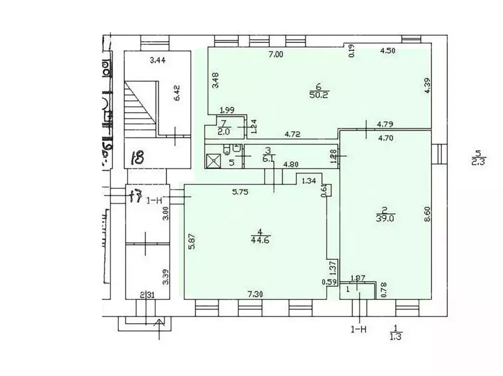 Офис в Санкт-Петербург Гагаринская ул., 12 (146 м) - Фото 2