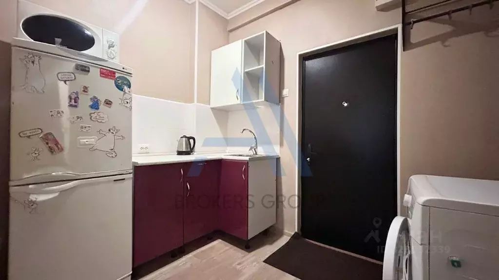 1-к кв. Татарстан, Казань ул. Абжалилова, 1/82 (19.0 м) - Фото 1