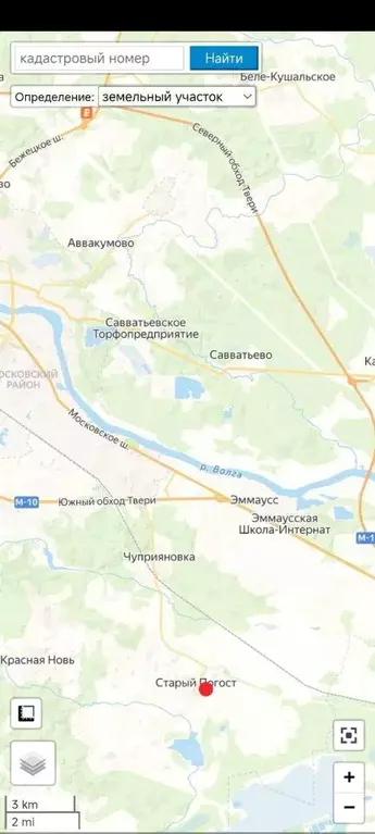 Участок в Тверская область, Калининский муниципальный округ, д. Старый ... - Фото 1
