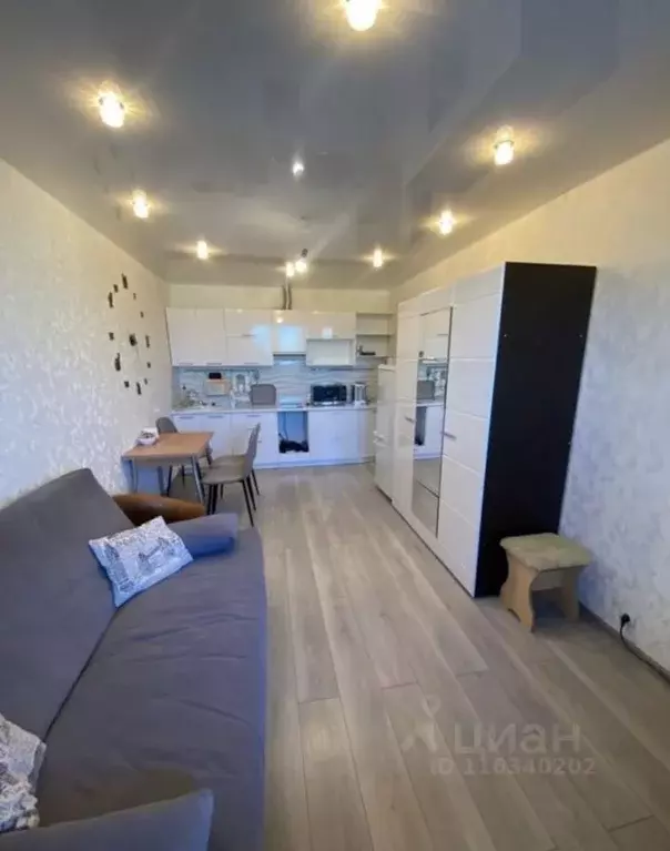 1-к кв. Тюменская область, Тюмень Интернациональная ул., 203к2 (33.0 ... - Фото 2