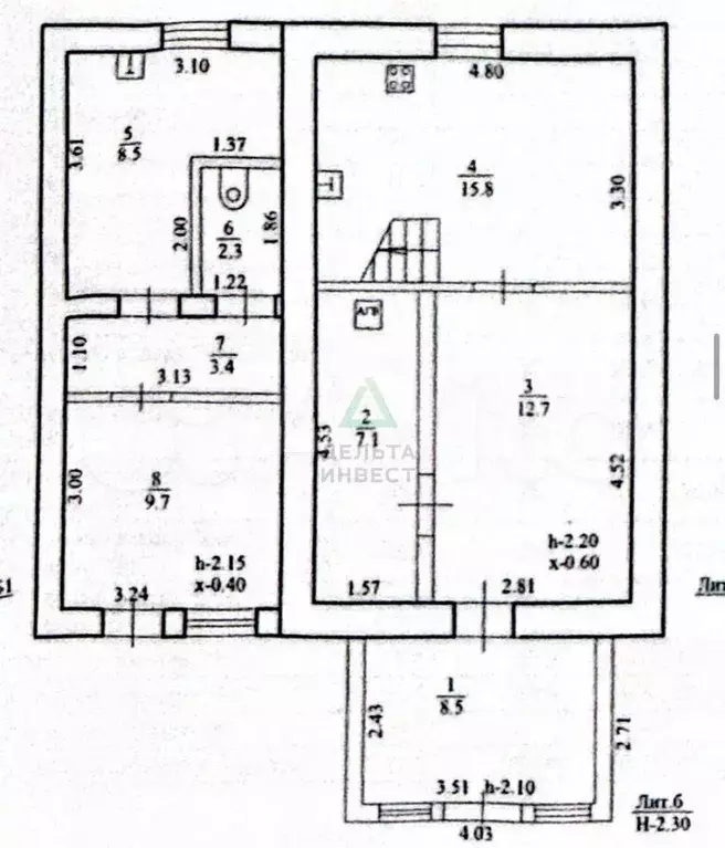 Дом 129,9 м на участке 5 сот. - Фото 1